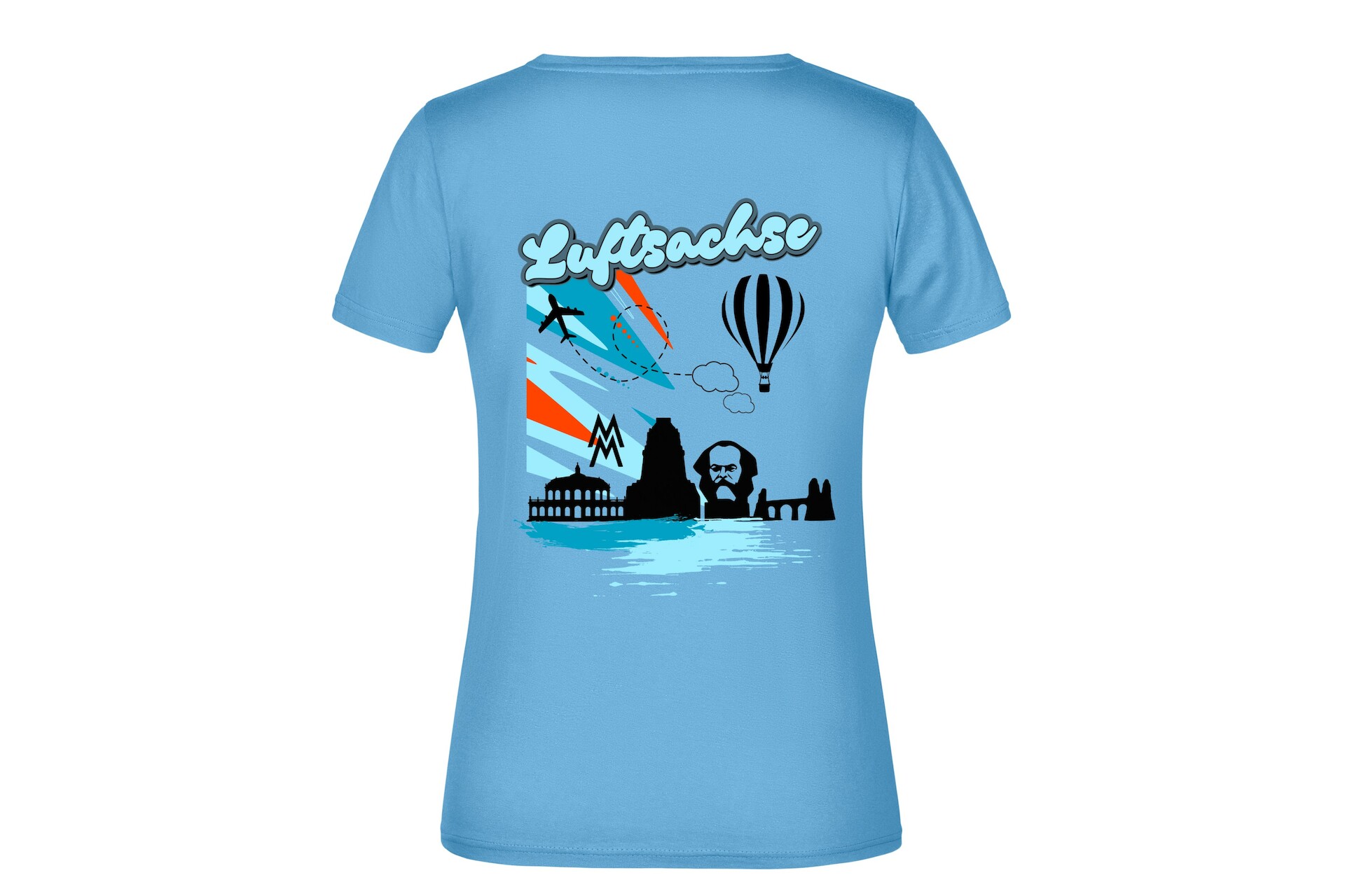 T-Shirt Luftsachse