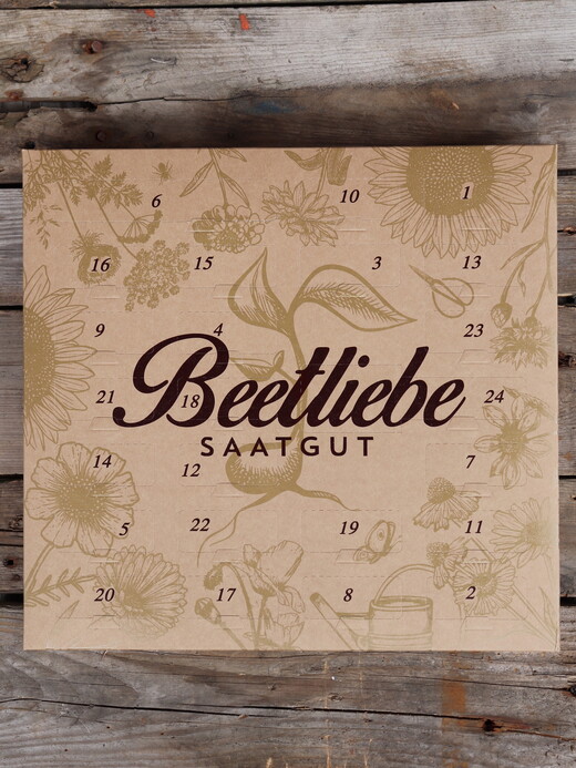 Blumensamen Adventskalender BIO Saatgut von alte & seltene Blumen [samenfest]