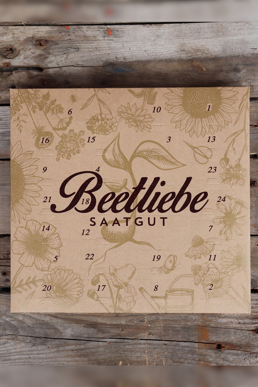 Blumensamen Adventskalender BIO Saatgut von alte & seltene Blumen [samenfest]