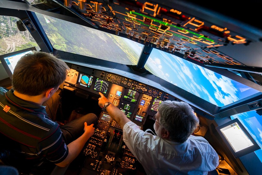 Flugsimulator A320