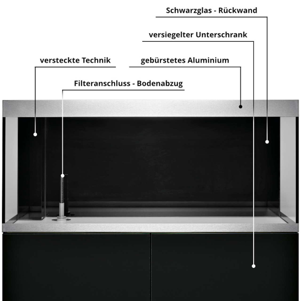 Oase HighLine optiwhite 400 schwarz