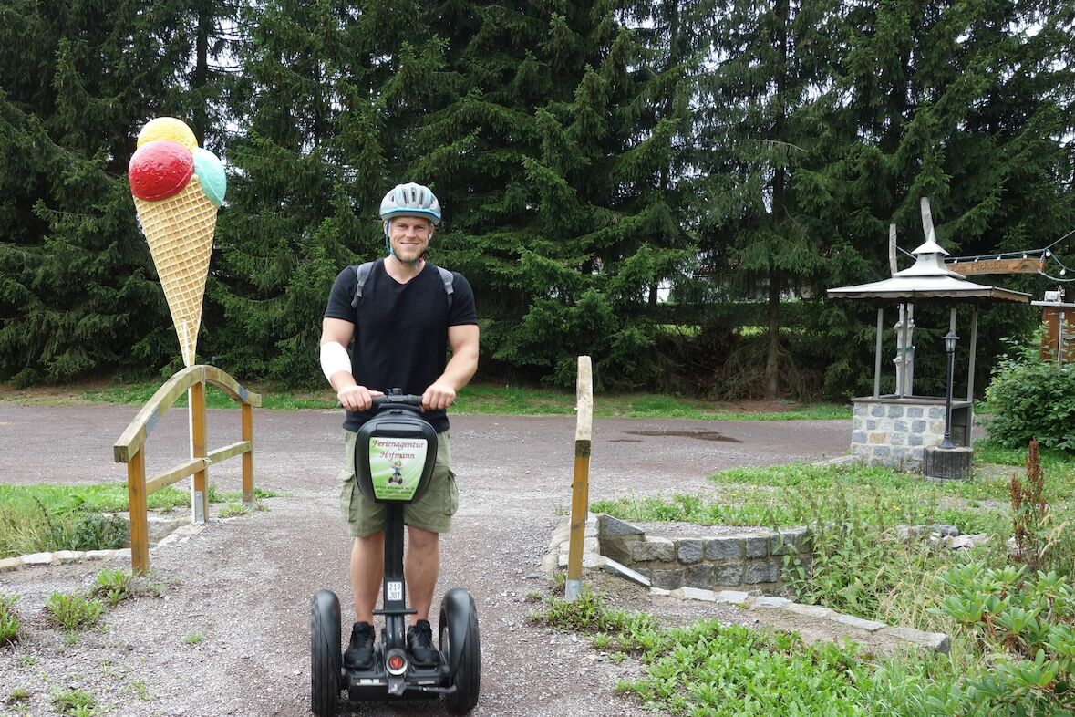 Segway-Tour Hohe Tanne mit Picknick am Rennsteig