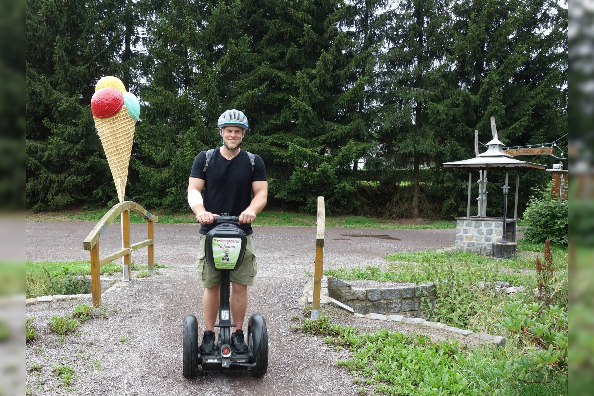 Segway-Tour Hohe Tanne mit Picknick am Rennsteig