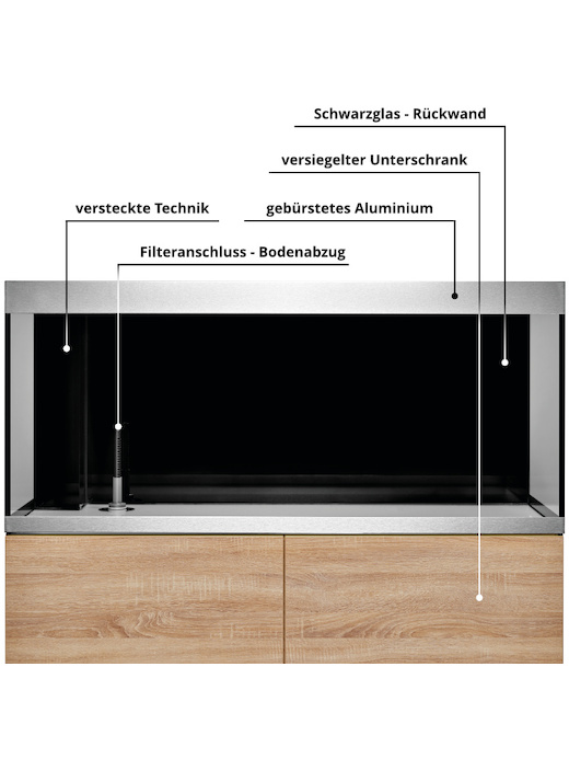 Oase HighLine optiwhite 400 Eiche