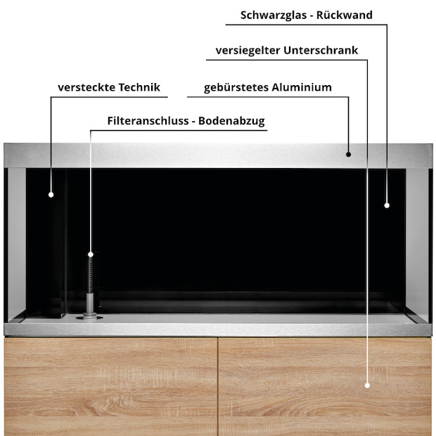 Oase HighLine optiwhite 400 Eiche