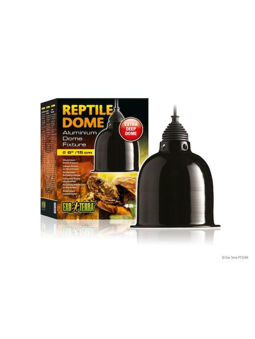 Exo Terra Reptile DOME 15cm Aluminium-Reflektorlampe