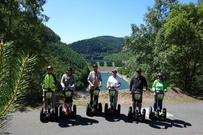 Segway-Tour Talsperre Leibis-Lichte