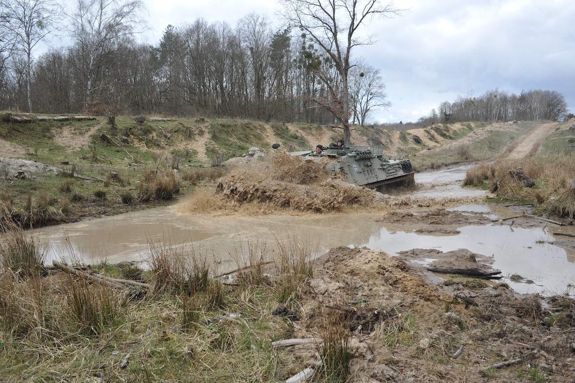 Panzer fahren Leopard 1