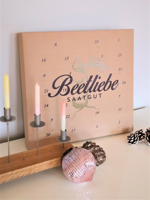 BIO-Saatgut Adventskalender - Garten Gemüse Blumen [samenfest]