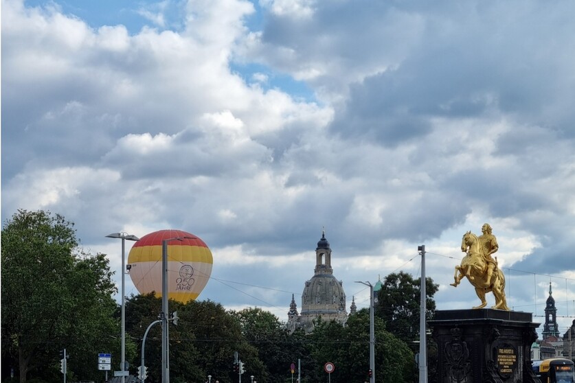 Ballonfahrt Sonnenaufgang