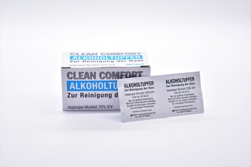 CLEAN COMFORT Alkoholtupfer