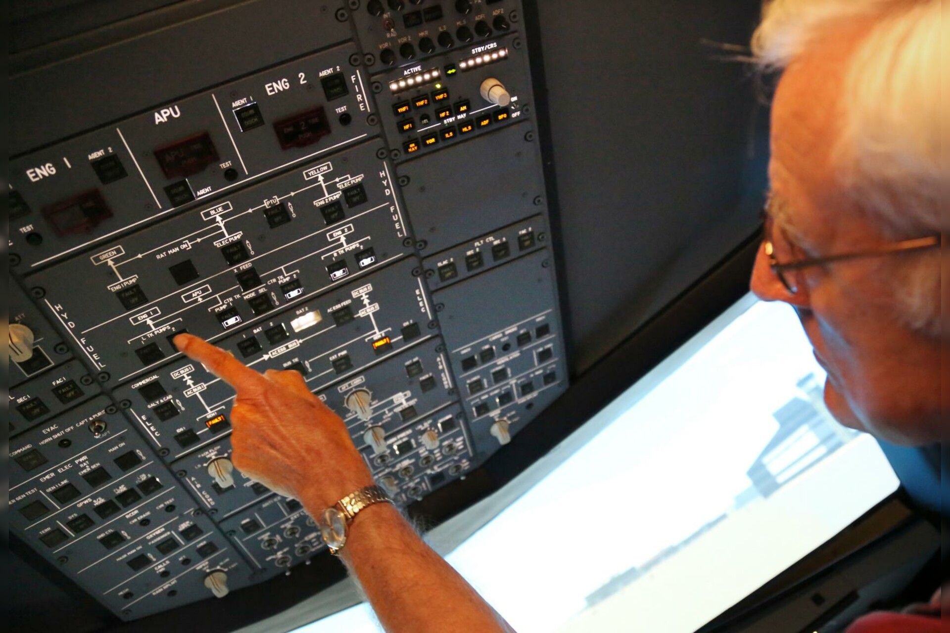 Flugsimulator Airbus A320