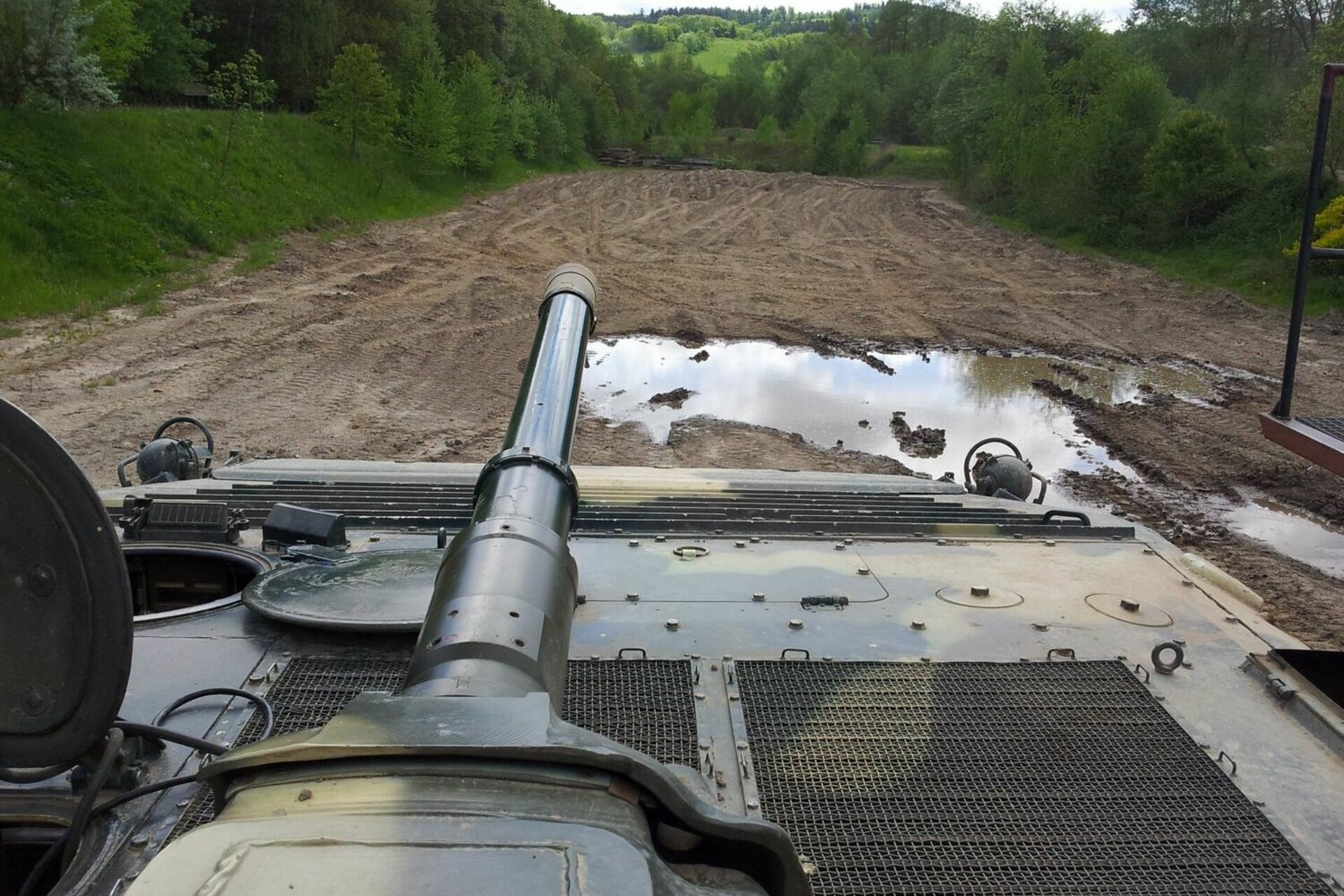 Panzer fahren: Partnergutschein im BMP