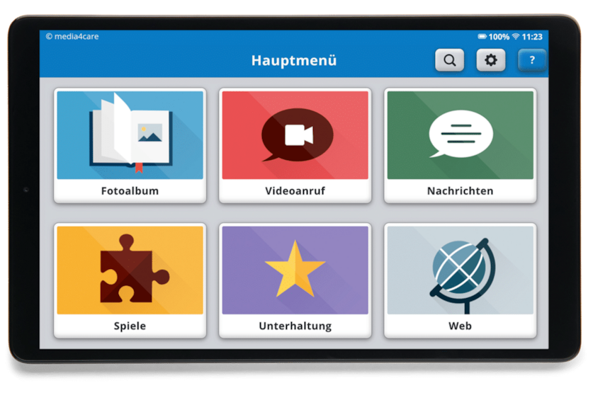 Media4Care Senioren Tablet