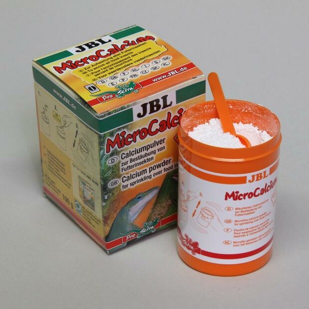 JBL MicroCalcium Mineralien-Ergänzungsfutter 100g