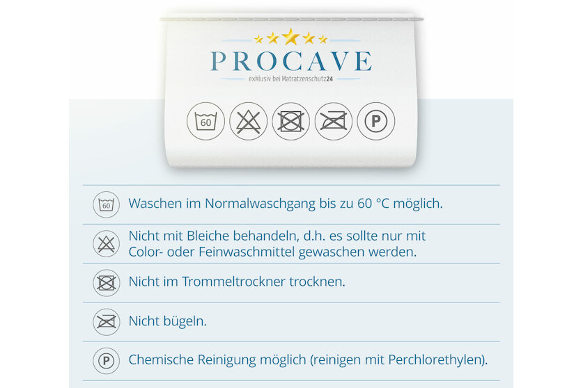 Matratzenauflage verstepptes Lyocell-Doppeltuch mit 4 Eckgummis