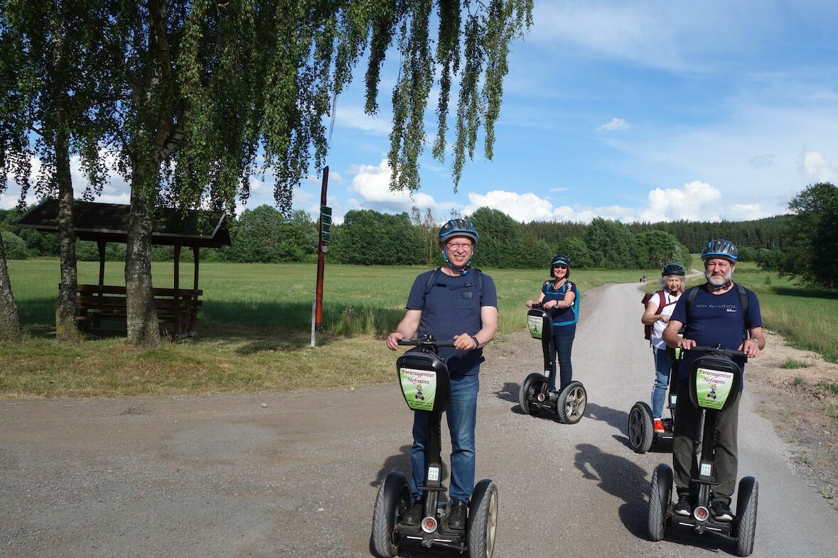 Segway-Tour Hohe Tanne mit Picknick am Rennsteig