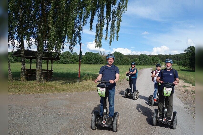Segway-Tour Hohe Tanne mit Picknick am Rennsteig