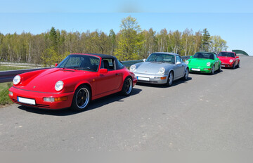 Porsche mieten: Halbtagestour Lukenwalder Heide
