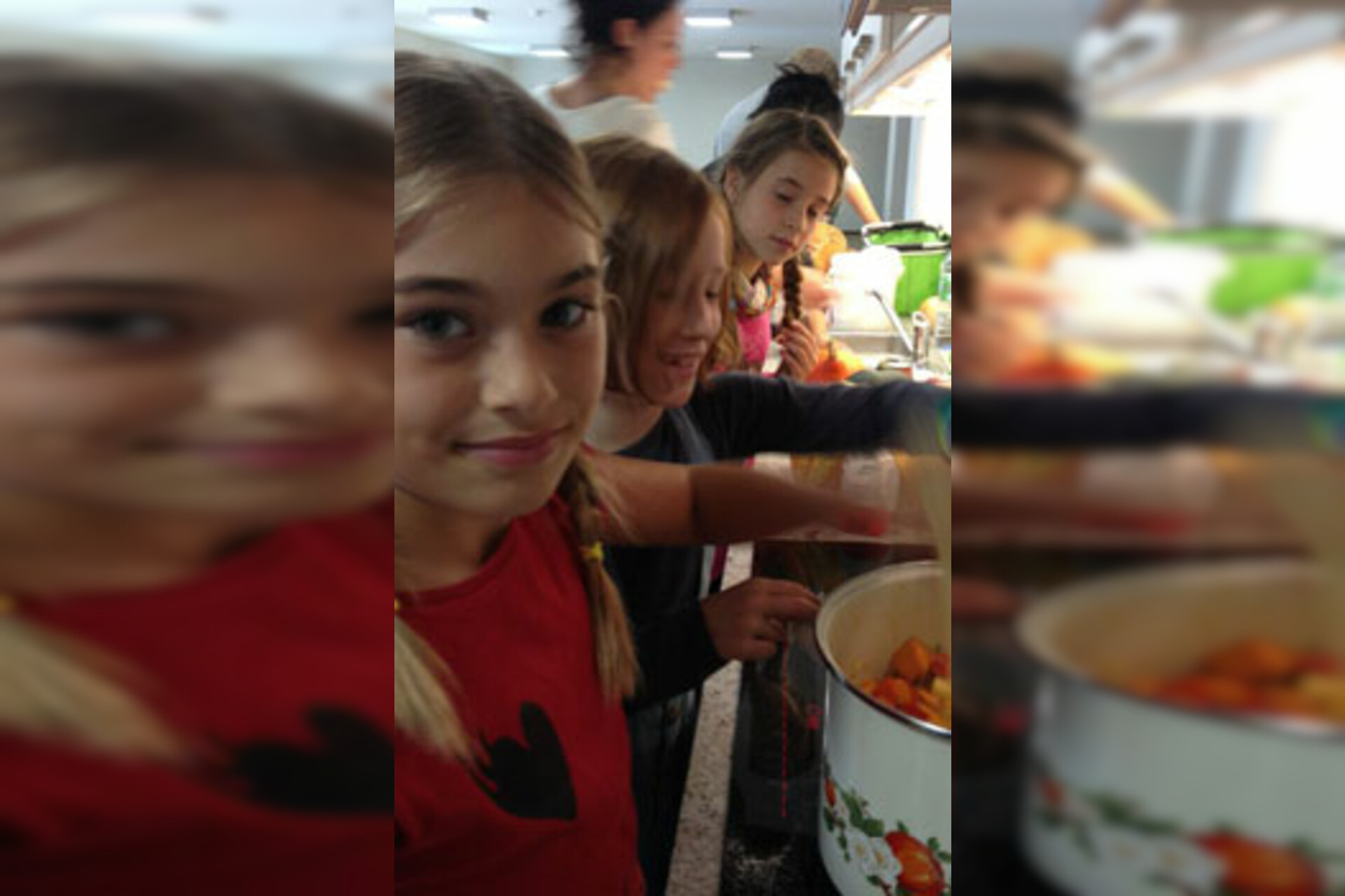 Kochkurs Gruppenveranstaltung für Kinder