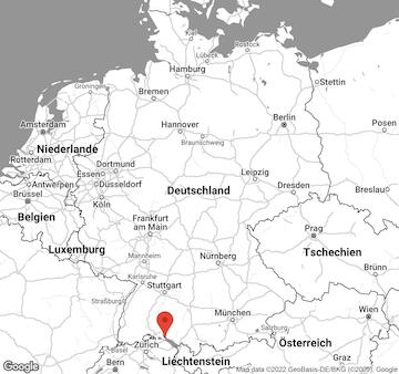 Karte von Rundflug Bodensee