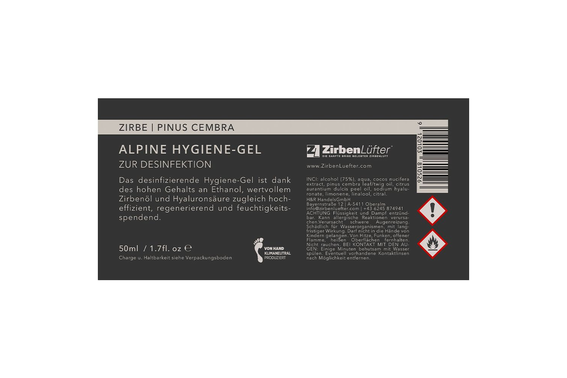 "Alpine" Hygiene Handgel
