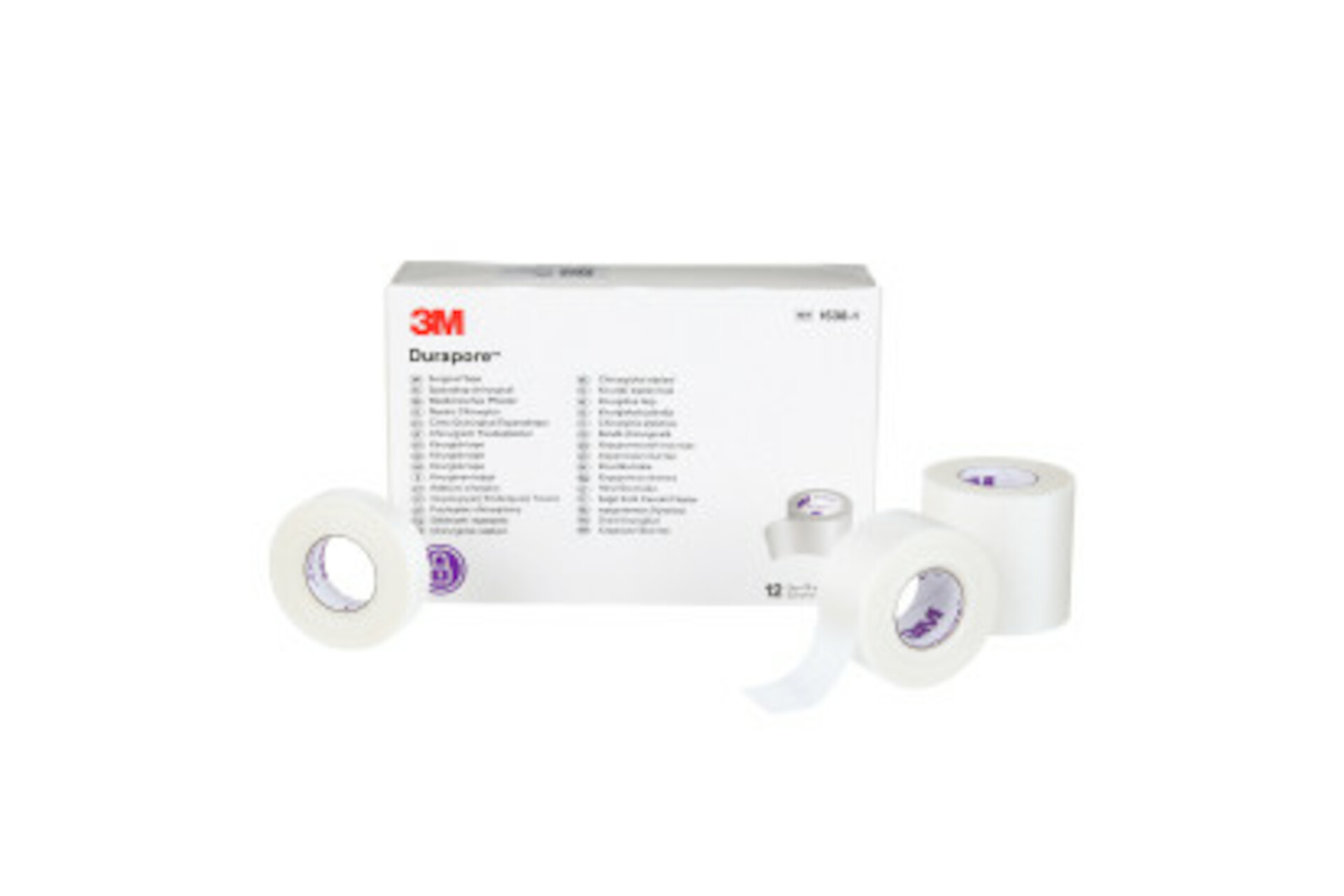 3M™ Durapore™ Kunstseidenpflaster 2,5 cm x 9,1 m