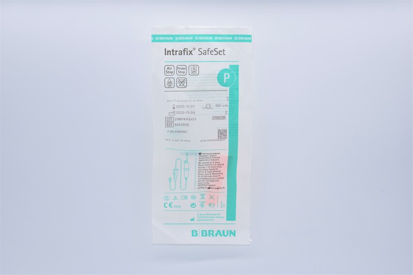 INTRAFIX SafeSet Infusionsgerät 180 cm Packung á 10 Stück