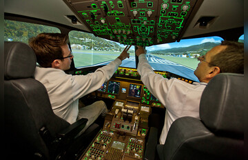 Flugsimulator Boeing 777