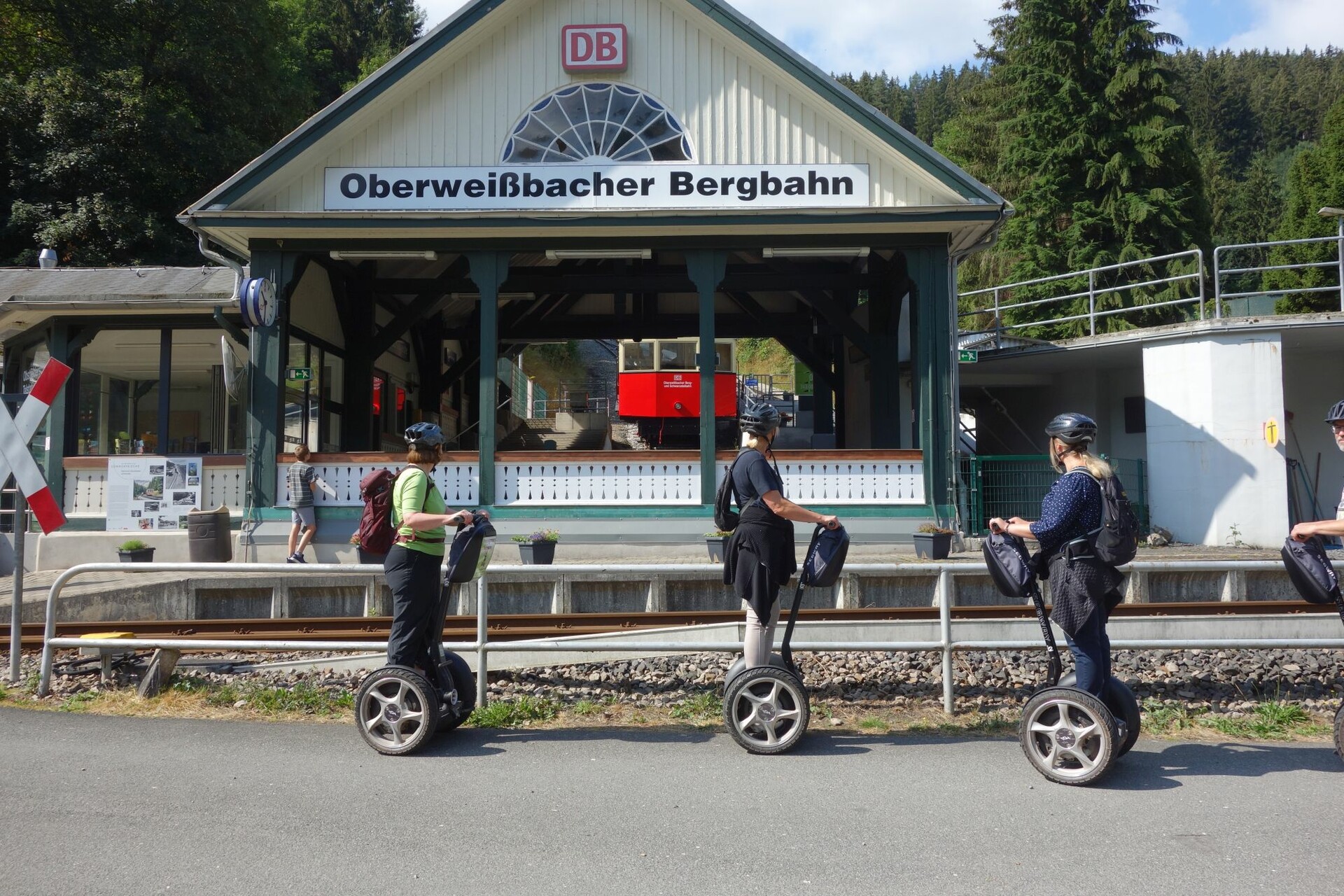 Segway Bergbahn-Weihnachtsbahnhof-Tour im Schwarzatal