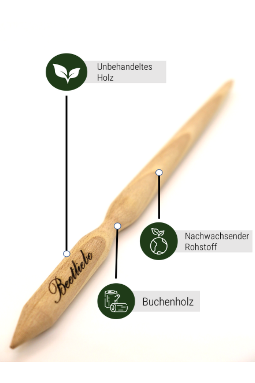 Pikierstab „Buche“ - Pikierstab aus Holz