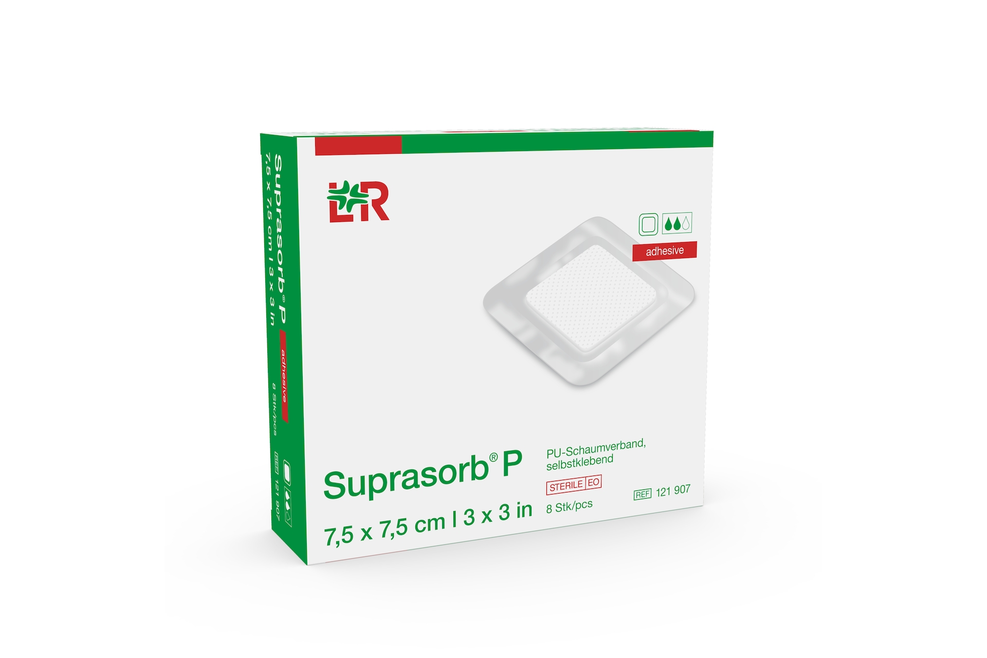 Suprasorb P PU-Schaumverband selbstklebend