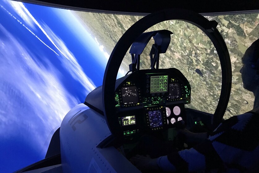 Flugsimulator Kampfjet F/A-18 Super Hornet