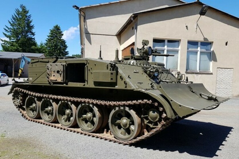 Bergepanzer WZT-2 fahren