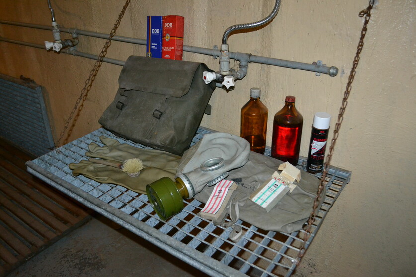 Übernachten im Stasi Bunker