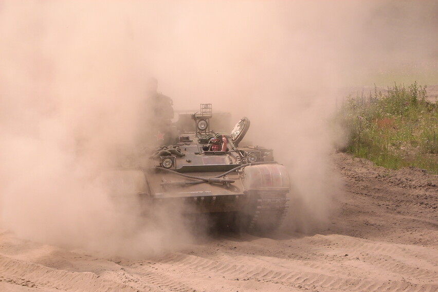 Panzer fahren Bergepanzer T-55