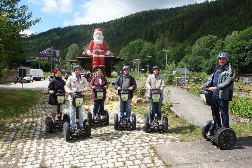 Segway Bergbahn-Weihnachtsbahnhof-Tour im Schwarzatal