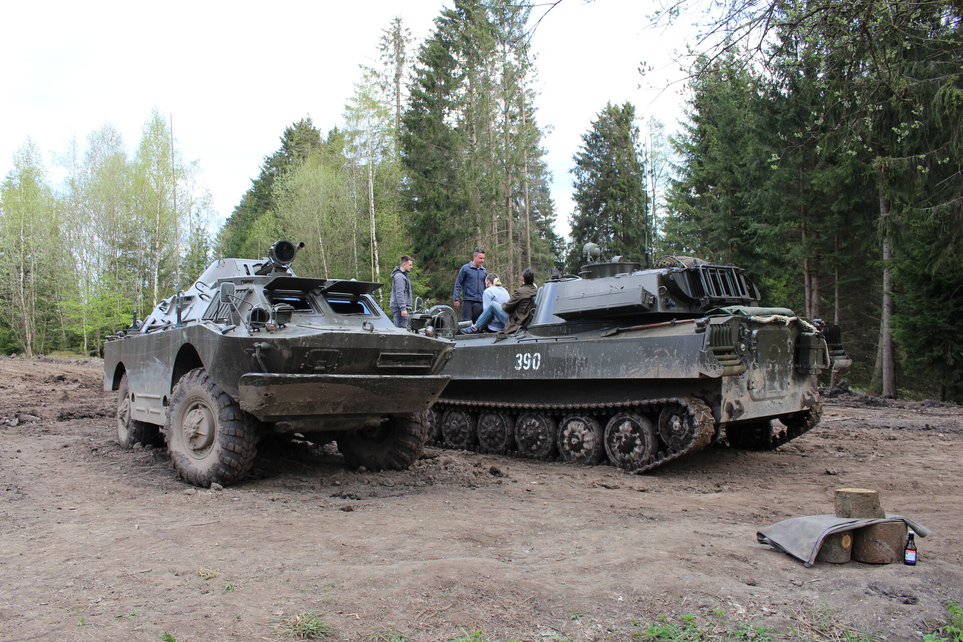 Radpanzer (SPW-40) selber fahren