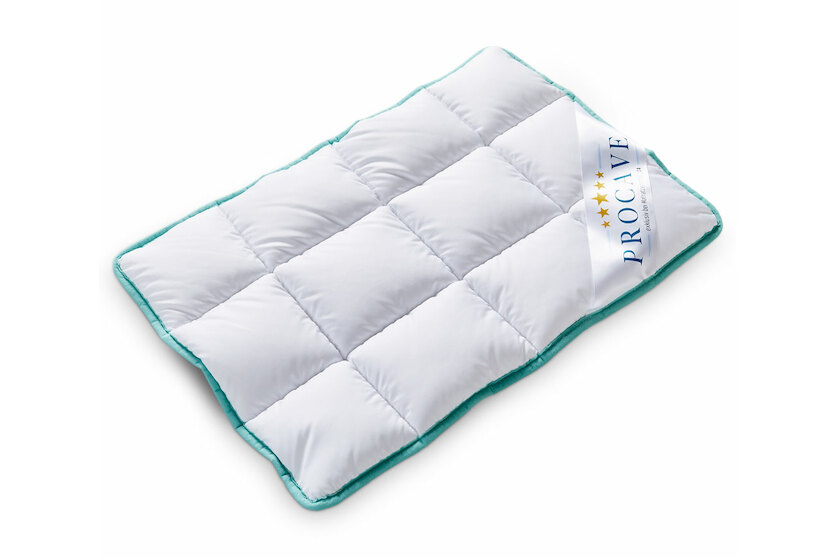 Kinderbetten-Set Aloe Vera mit Kissen 40x60cm und Steppbett 100x135cm