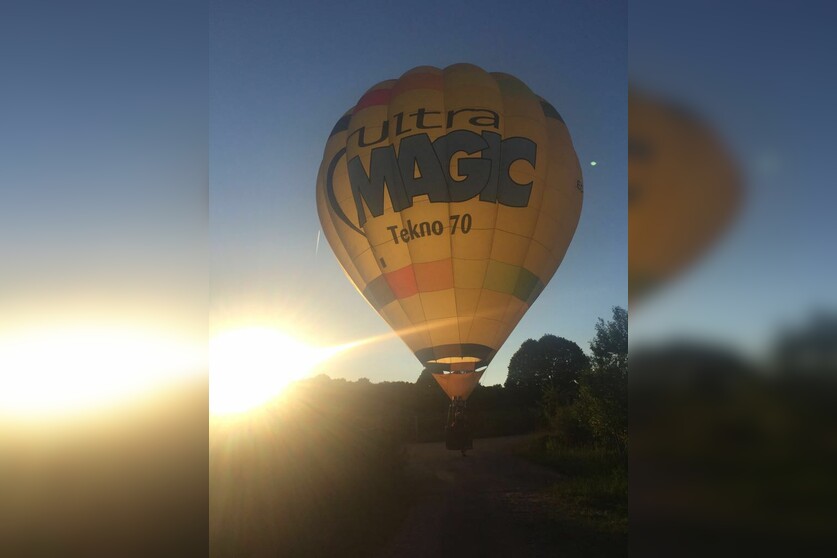 Ballonfahrt mit Picknick exklusiv für Zwei