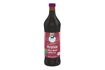 Bio Aronia+Rote Beete Direktsaft 0,7l, (9,27€/Liter, Einweg)