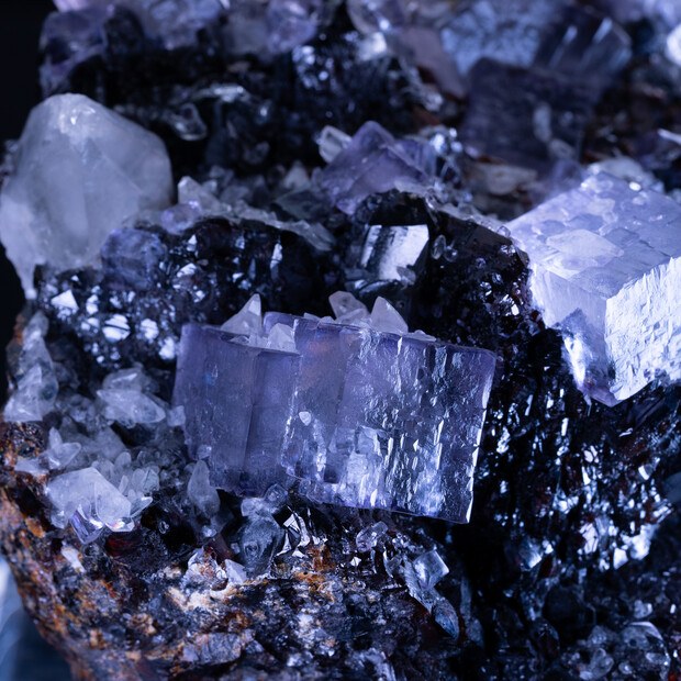 Fluorit, Calcit & Sphalerit