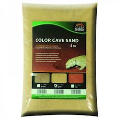 Terra Exotica Color Cave Sand - gelb 5 kg grabfähig