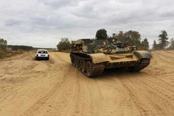 Panzer fahren inkl. Car-Crashing
