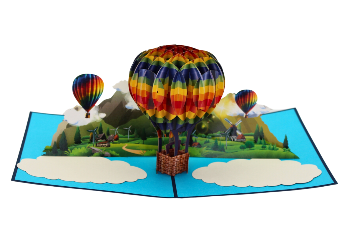 3D Geschenkkarte Ballon