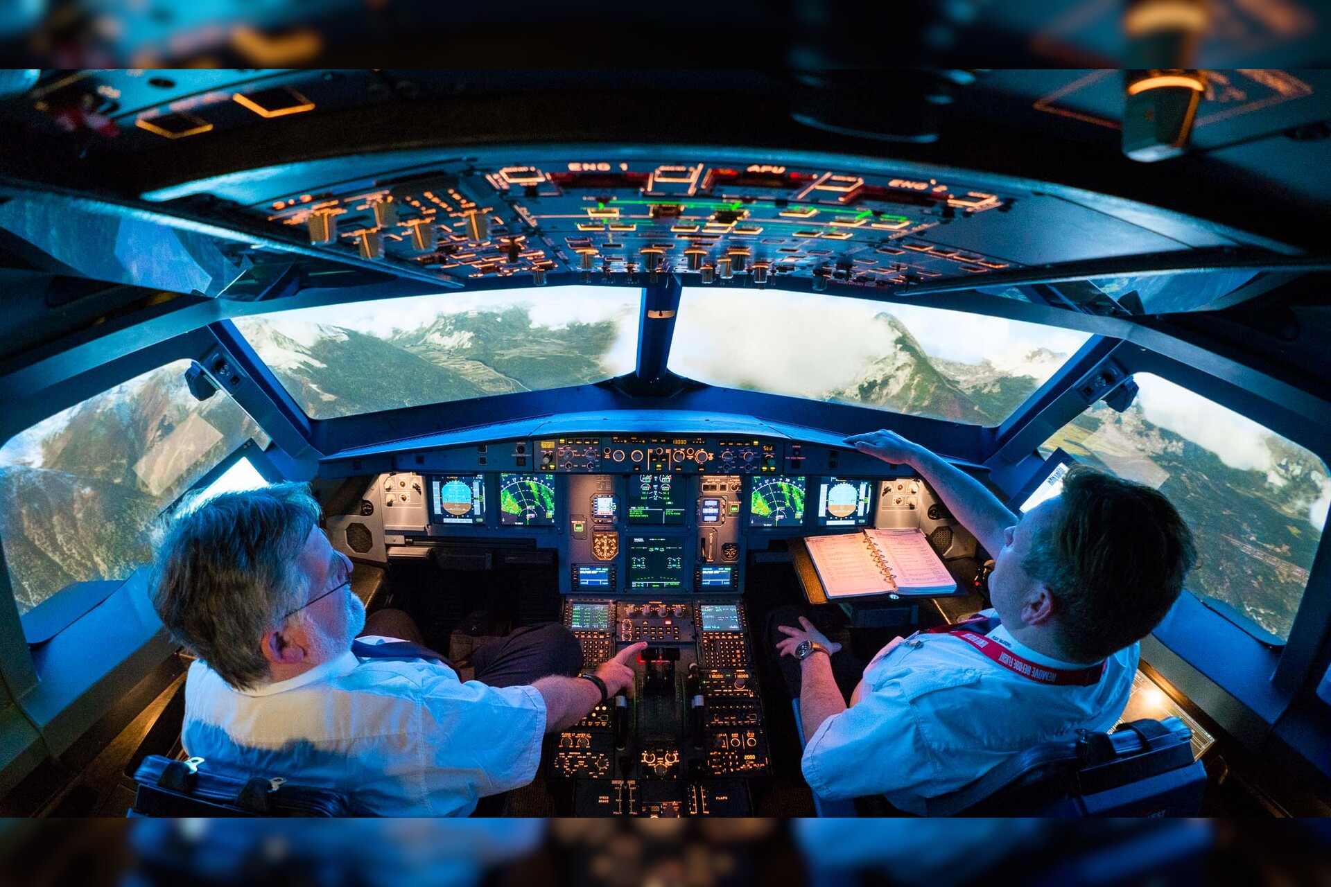 Flugsimulator A320