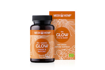 MEDIHEMP Bio Glow Chaga-HATCHA® Kapseln