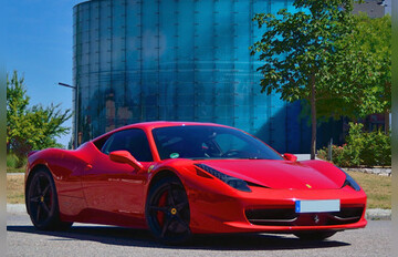 Renntaxi Ferrari 458