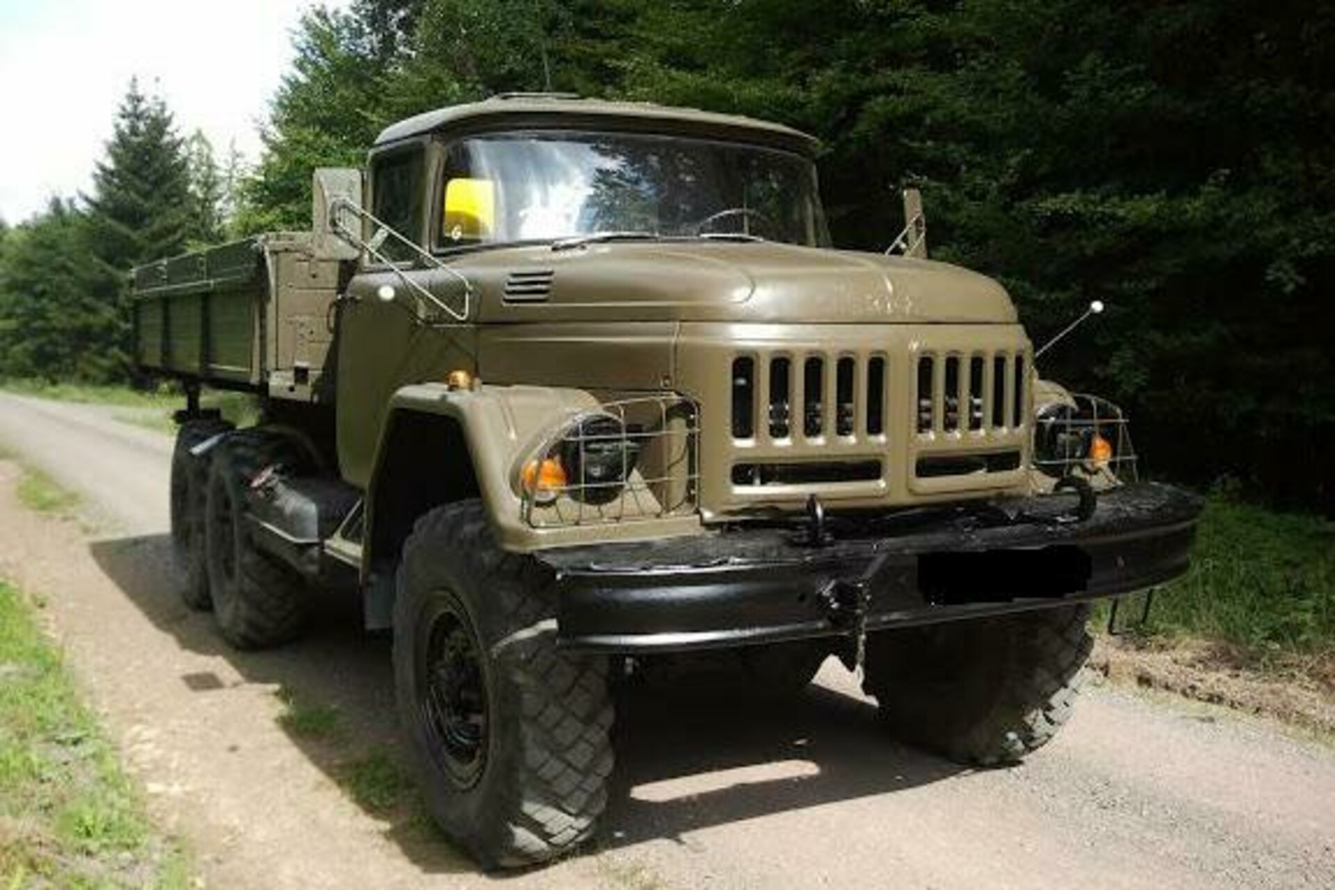 LKW (Militärtruck ZIL) selber Offroad fahren