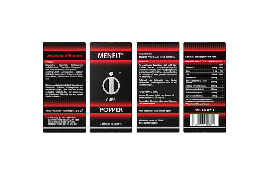 Menfit Power - Für die schönsten Stunden zu zweit!